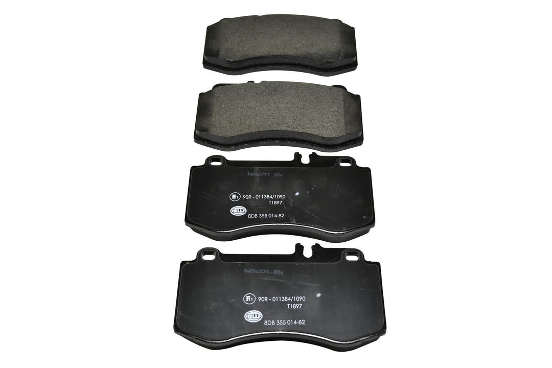HELLA PAGID 8DB 355 014-821 Bremsbelagsatz - T1897 - Dicke/Stärke: 17.5mm - Bremssystem: Brembo - fü
