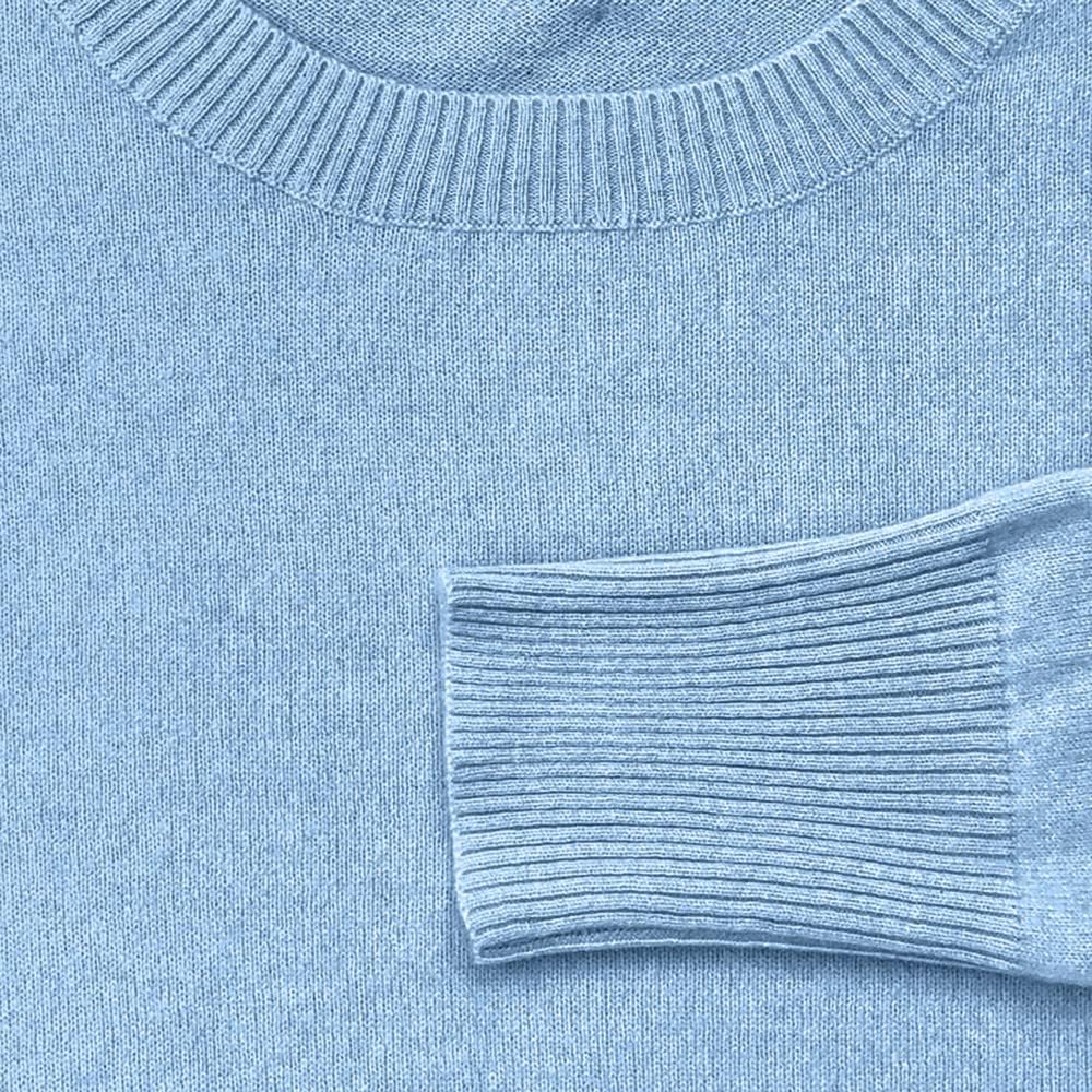 Les POULETTES BIJOUX - Perfekter Kaschmirpullover Lose Runder Kragen Einzigartige Grösse Einheitsgrö