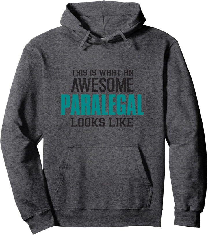 So sieht eine coole Rechtsanwaltsgehilfin Geschenk Lustig Pullover Hoodie
