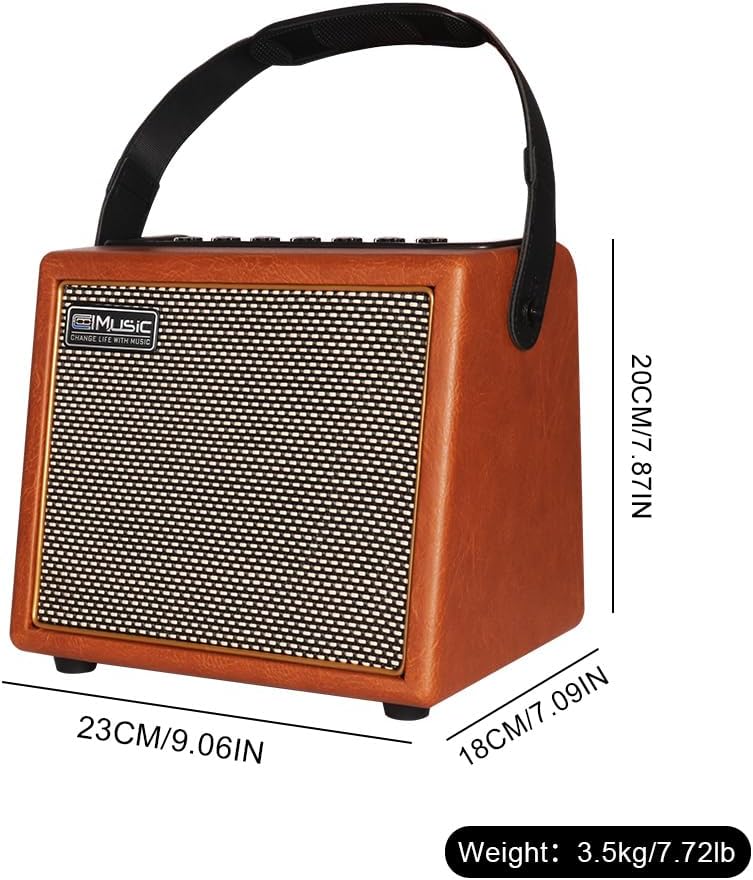Coolmusic BP Sing Karaoke Maschine mit 1 Mikrofones, Tragbaren Bluetooth Lautsprecher mit OTG Unters
