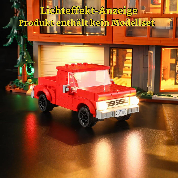 GEAMENT LED Licht-Set Kompatibel mit Lego Das Haus der Cullens aus Twilight Ideas 21354 Bausteine Mo