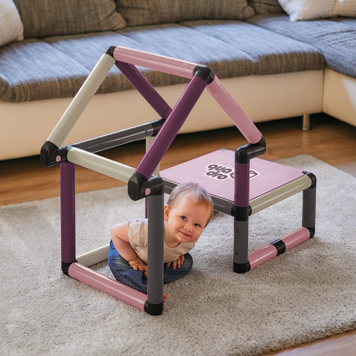 Quadro Beginner Home Baukasten – Modularer Kletterbaukasten für Babys & Kleinkinder, 24 Modelle, Ab