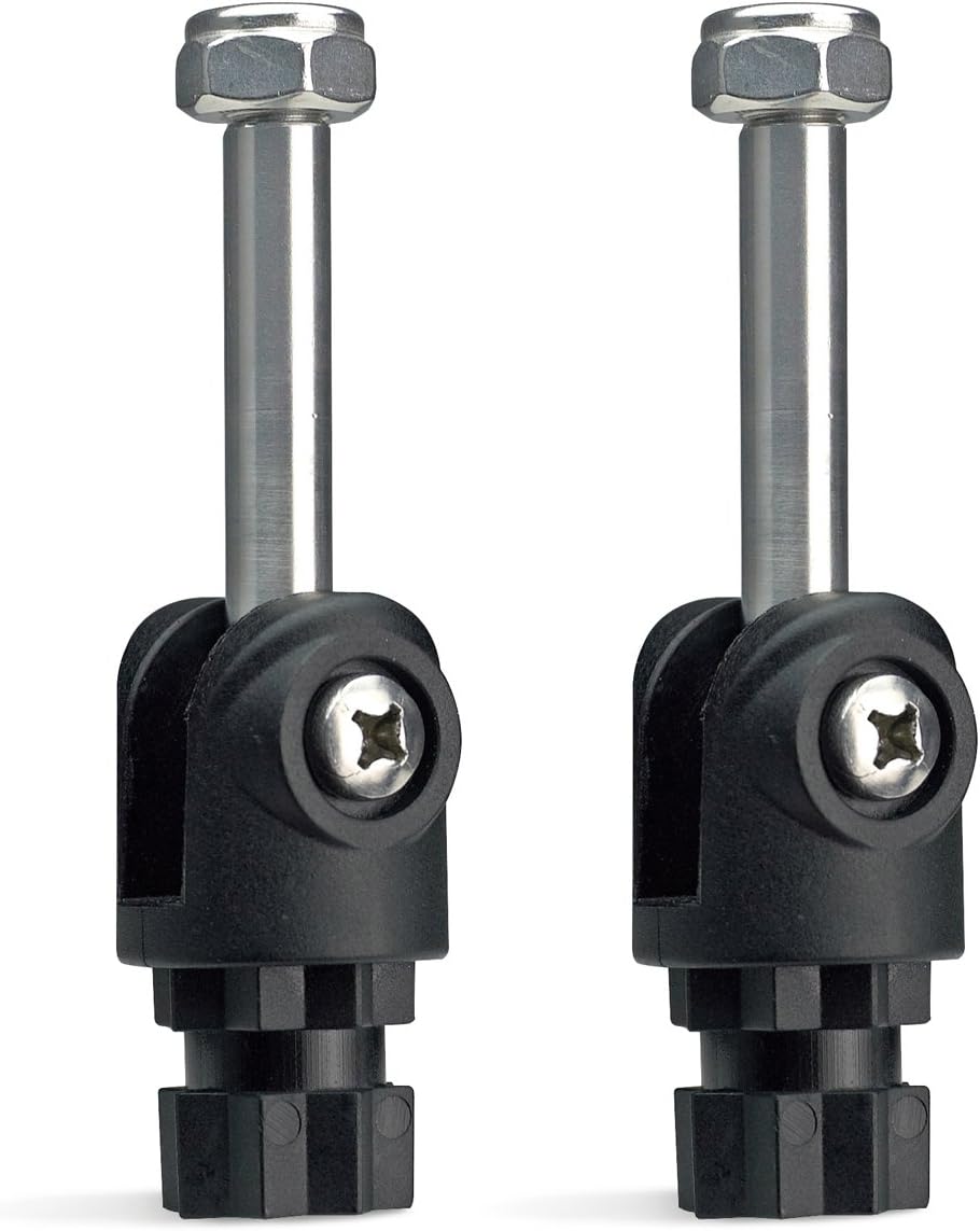 2 x Rowlock Pair, Paddelhalter Ruderdollen Dolle Ruderhalterung von Railblaza schwarz - schwarz, sch