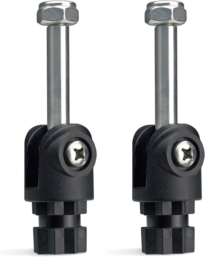 2 x Rowlock Pair, Paddelhalter Ruderdollen Dolle Ruderhalterung von Railblaza schwarz - schwarz, sch