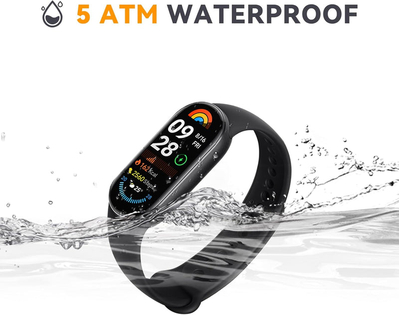 Mi Smart Band 9 Fitness Activity Tracker, Mi Band 9 Smartwatch 1.62&