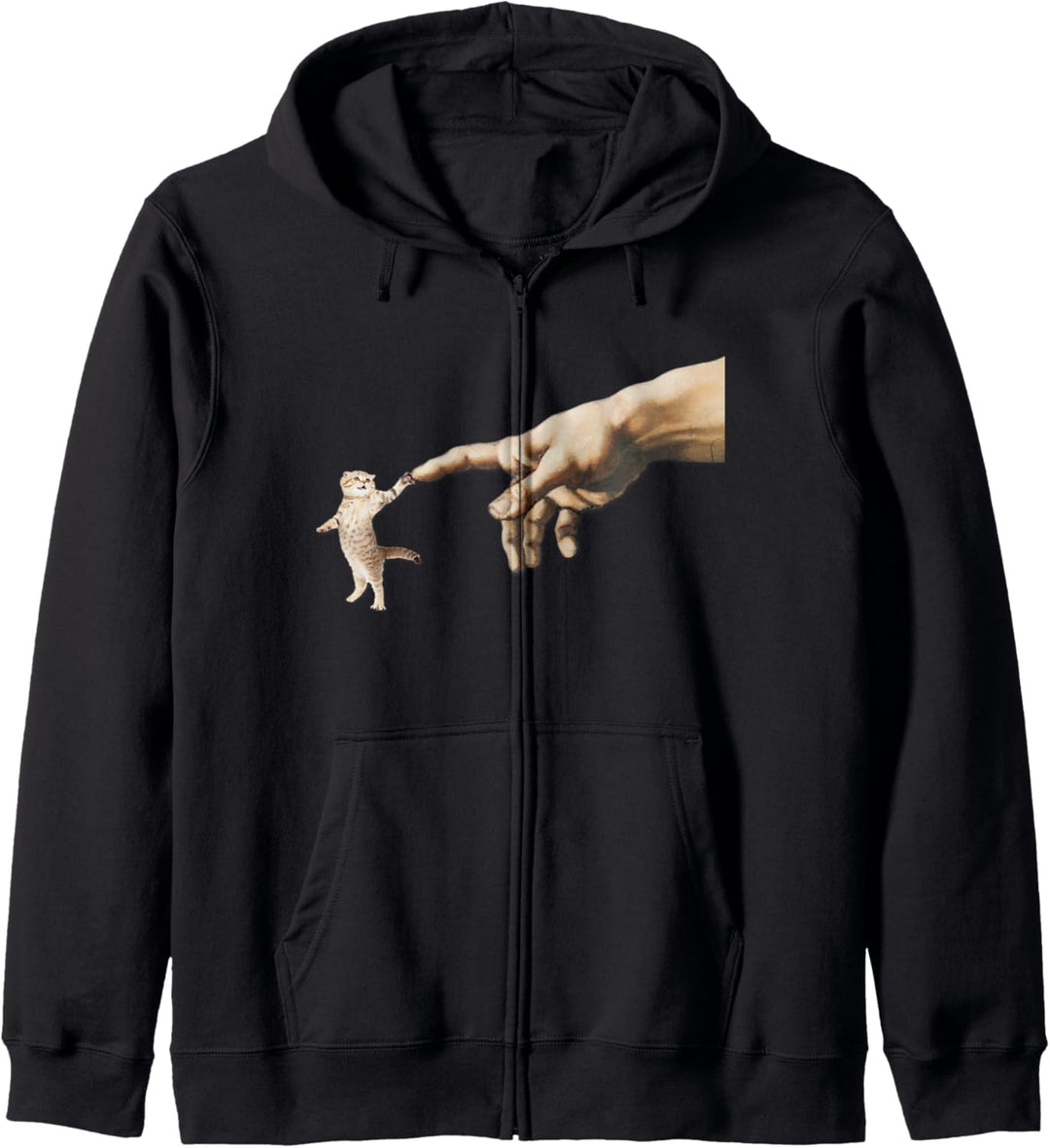 Die Schaffung von Katzen Kapuzenjacke
