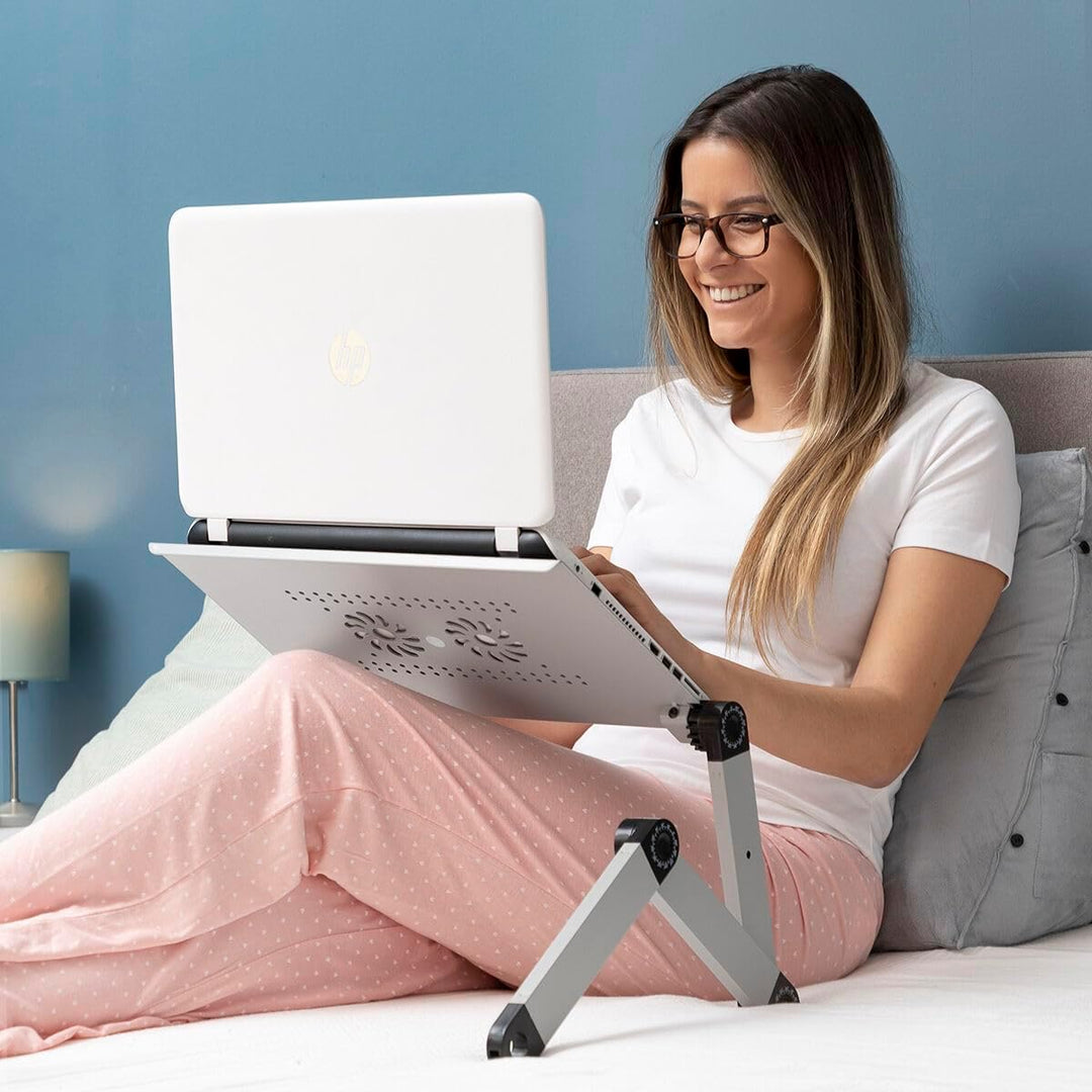 Einstellbarer Laptop-Tisch mit Mehreren Positionen Omnible InnovaGoods