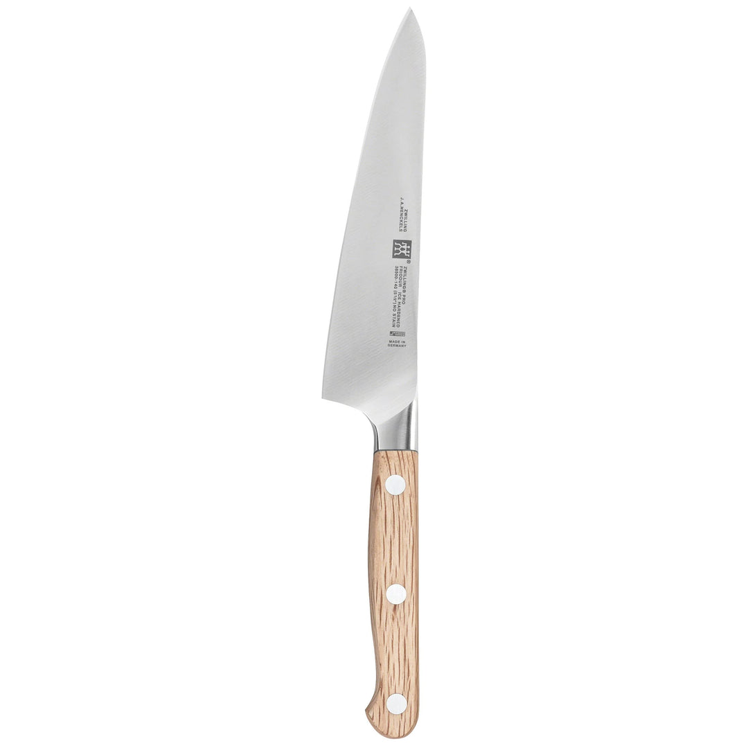 Zwilling Pro Santokumesser, 14 cm, Rostfreier Spez ialstahl, Razor-Edge-Veredlung, 3-Nieten-Kunststo