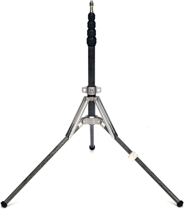 Hobolite CF210 Lichtstativ, Tripod für Mini LED-Dauerlicht für Fotografie (20 W), 210 cm Mini Lichts