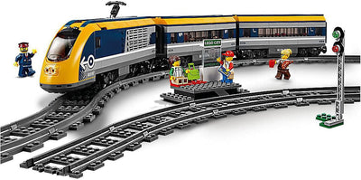LEGO 60197 City Personenzug mit batteriebetriebenem Motor, ferngesteuertes Set mit Bluetooth-Verbind