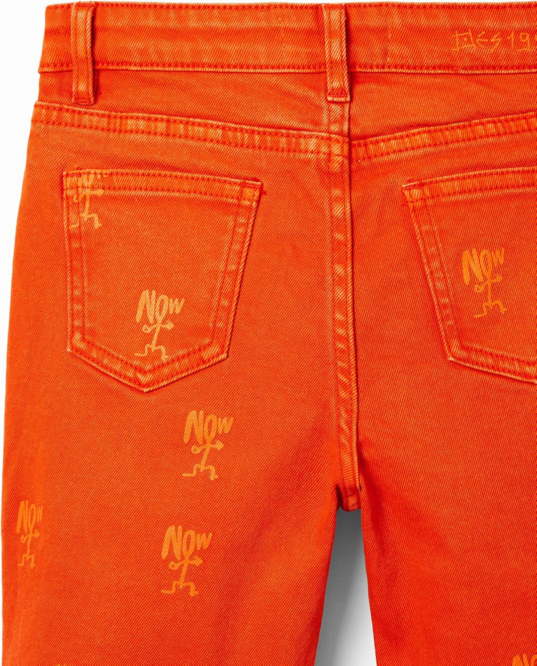 Desigual Jungen Jeans, Orange