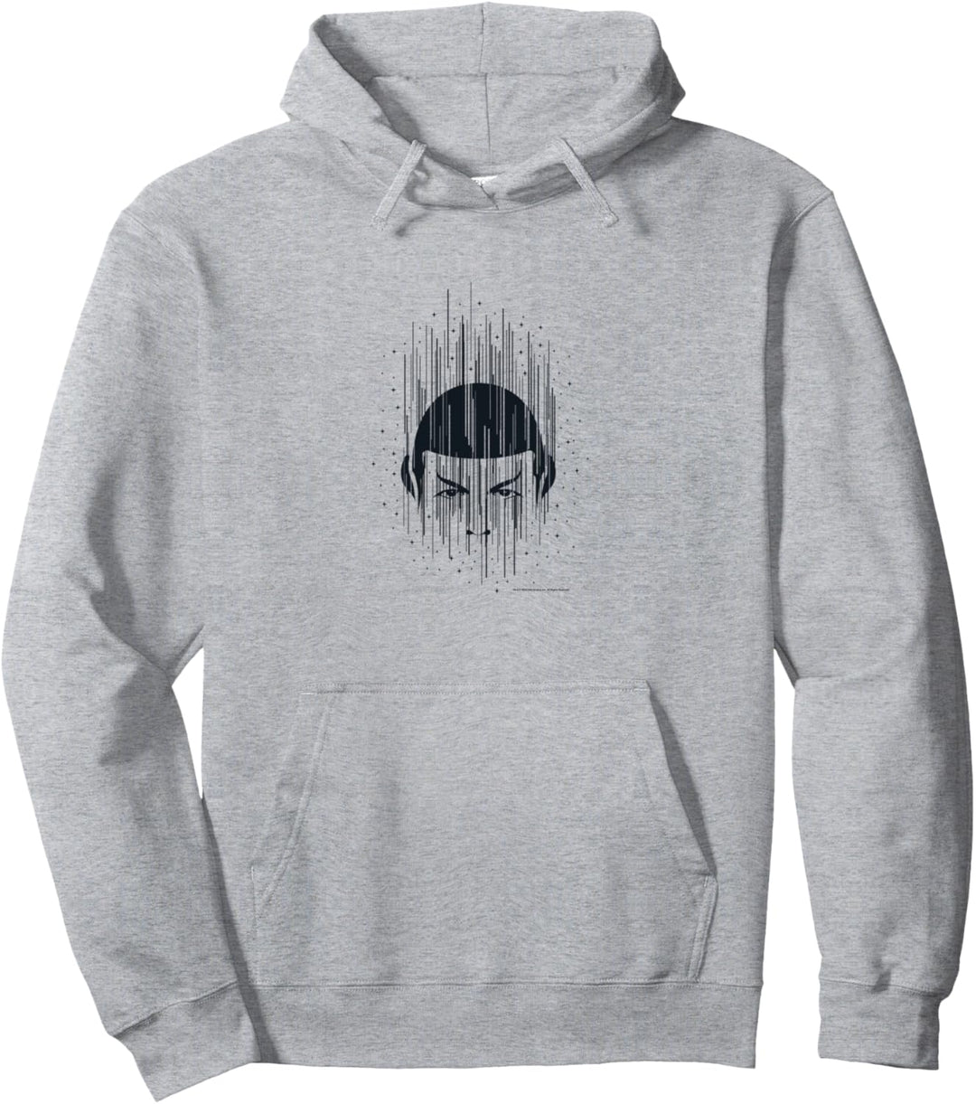 Star Trek Abstract Spock Illustration Pullover Hoodie