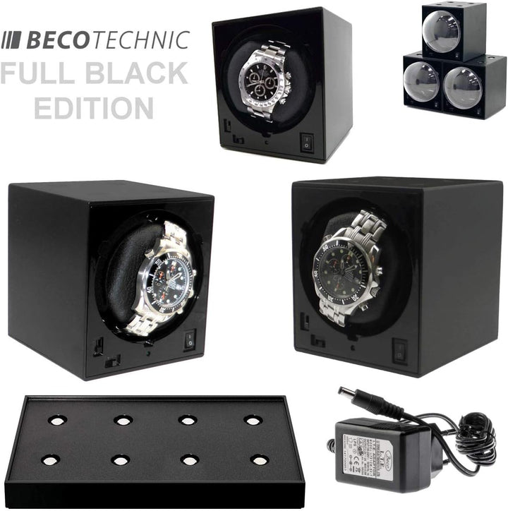 Uhrenbeweger Boxy FULL BLACK PRO3 Base MED