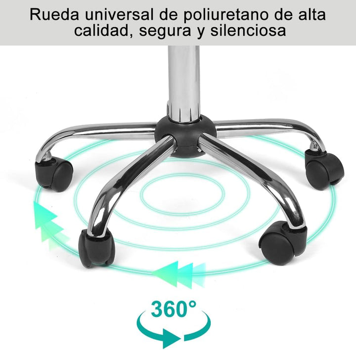 Mingone Sattelhocker Ergonomischer Arbeitshocker 360° Drehbarer Hocker Höhenverstellbarer Bürohocker