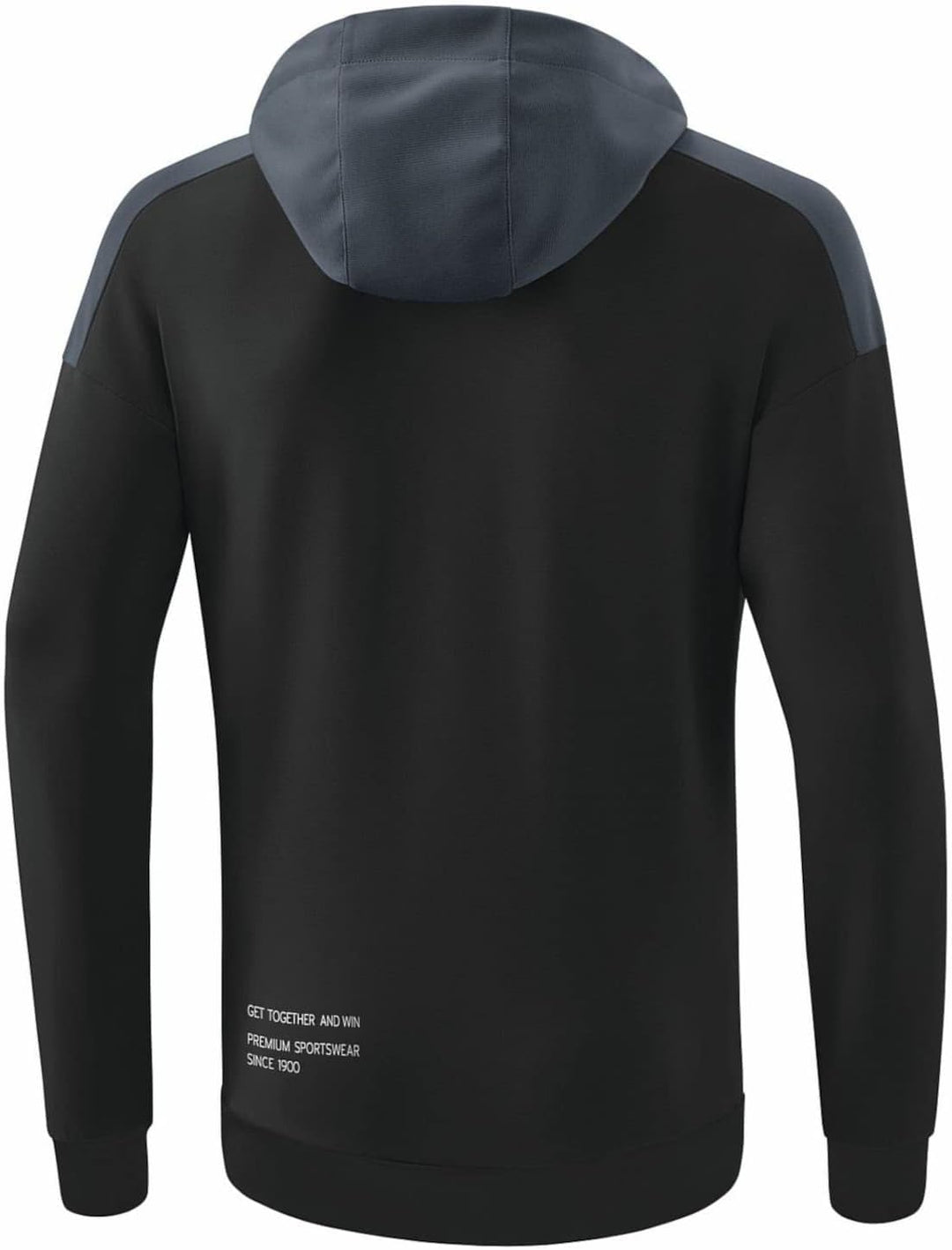 Erima Herren „CHANGE by erima" Kapuzensweat S Black Grey/Slate Grey/Weiss, S Black Grey/Slate Grey/W