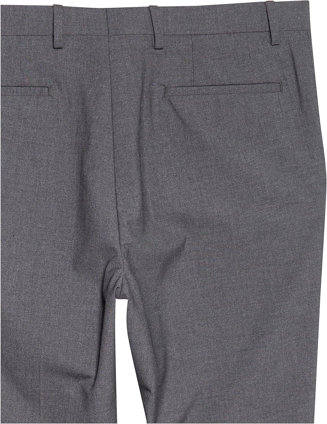 DKNY Herren Klassische Hose 30W / 32L Anthrazit Massiv, 30W / 32L Anthrazit Massiv