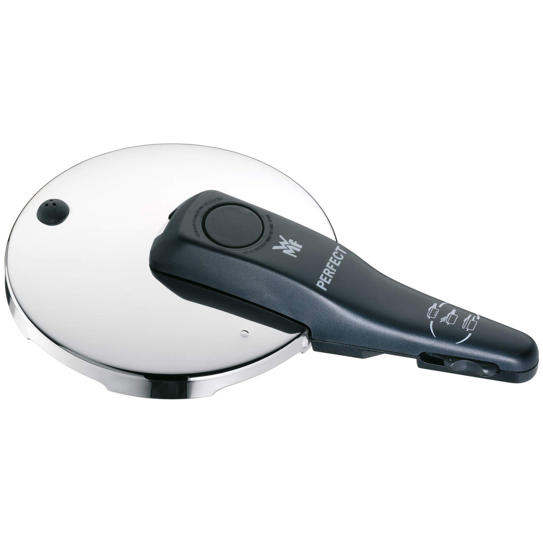 WMF Perfect Ersatzdeckel für Schnellkochtopf, Dampfkochtopf 2,5l, 18 cm, Cromargan Edelstahl poliert