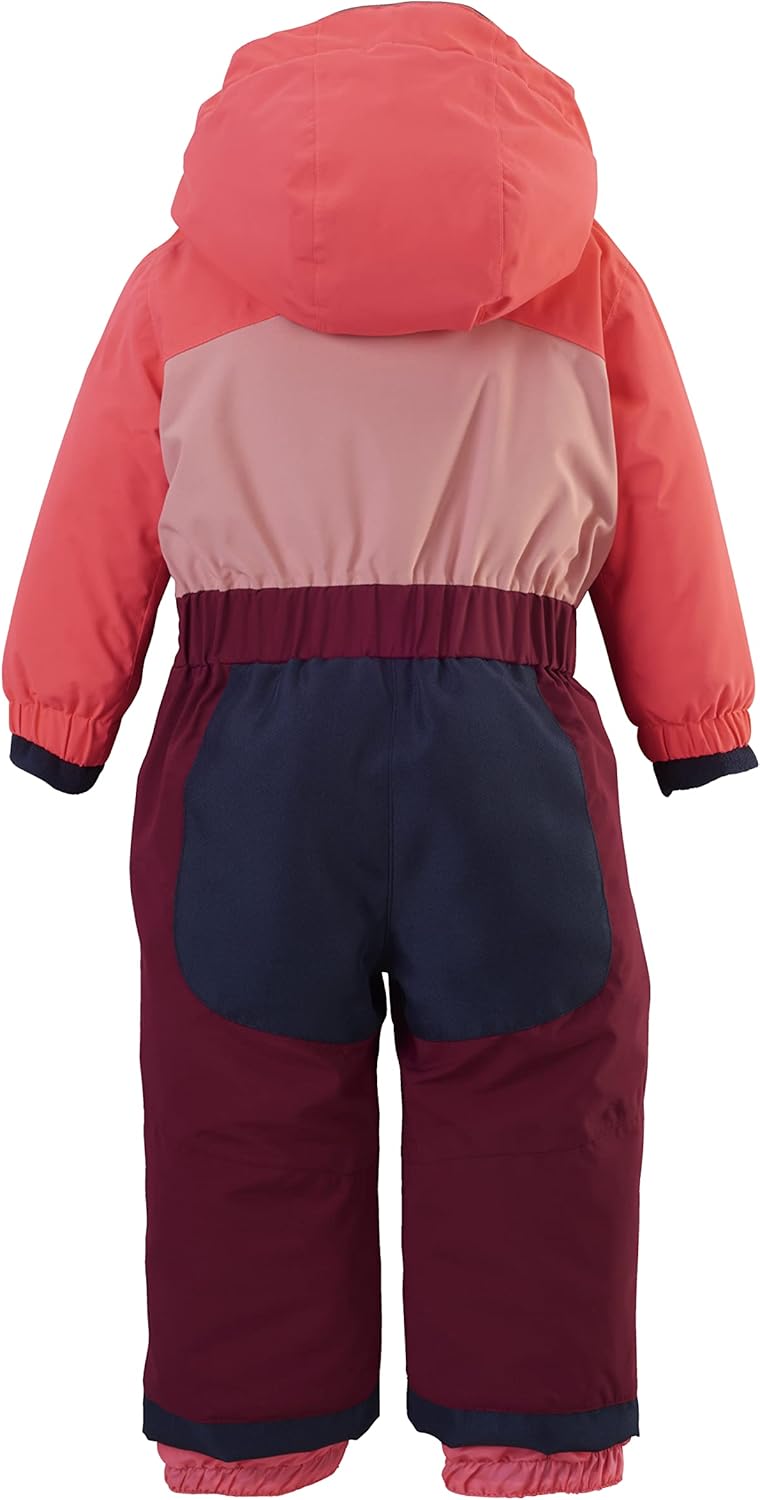 first instinct by killtec Unisex Fisw 4 Mns Onpc Skioverall mit Kapuze 98-104 coral pink, 98-104 cor