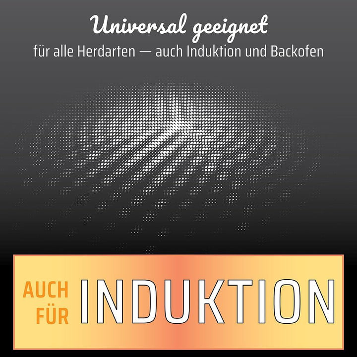 GSW Bratpfanne Inoxxa Black 36cm mit Gegengriff
