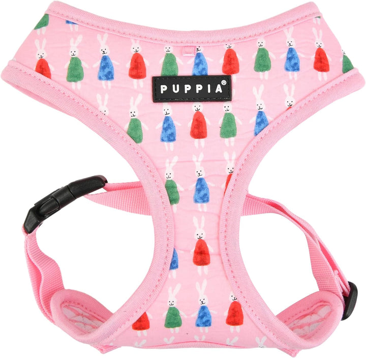 Puppia Hundegeschirr - Mollie Geschirr A – für kleine und mittelgrosse Hunde rose L, rose L