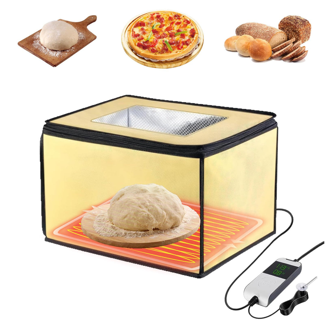 Brot Gärbox Sauerteig, Brot Gärbox mit Heizung und NTC Temperatursensor, Brot Gärschrank, Elektrisch