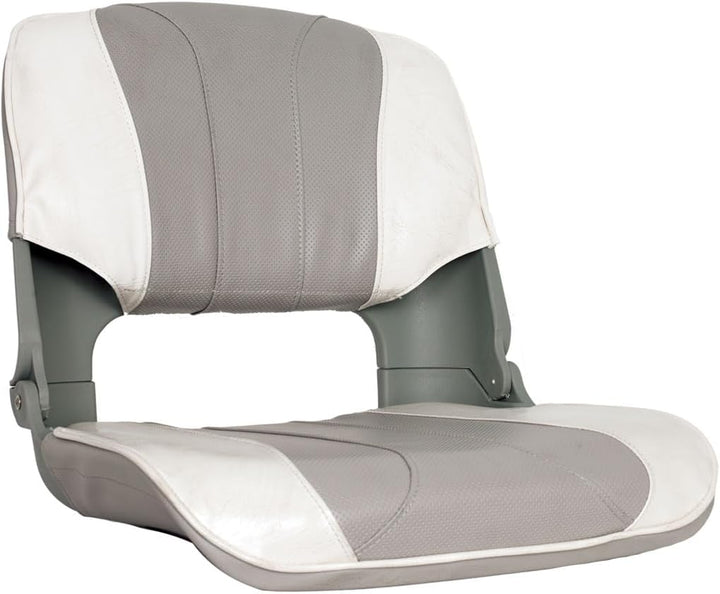 Oceansouth Skipper Klappsitz für Boote Weiss/Grau, Weiss/Grau