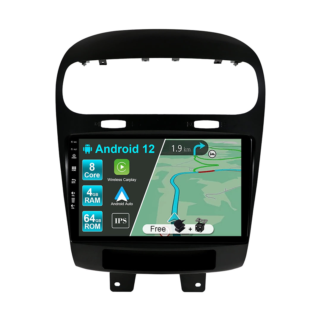 JOYX Android 12 IPS Autoradio Passt für Fiat Freemont Dodge Journey Leap (2012-2020) - 4G+64G - Eing