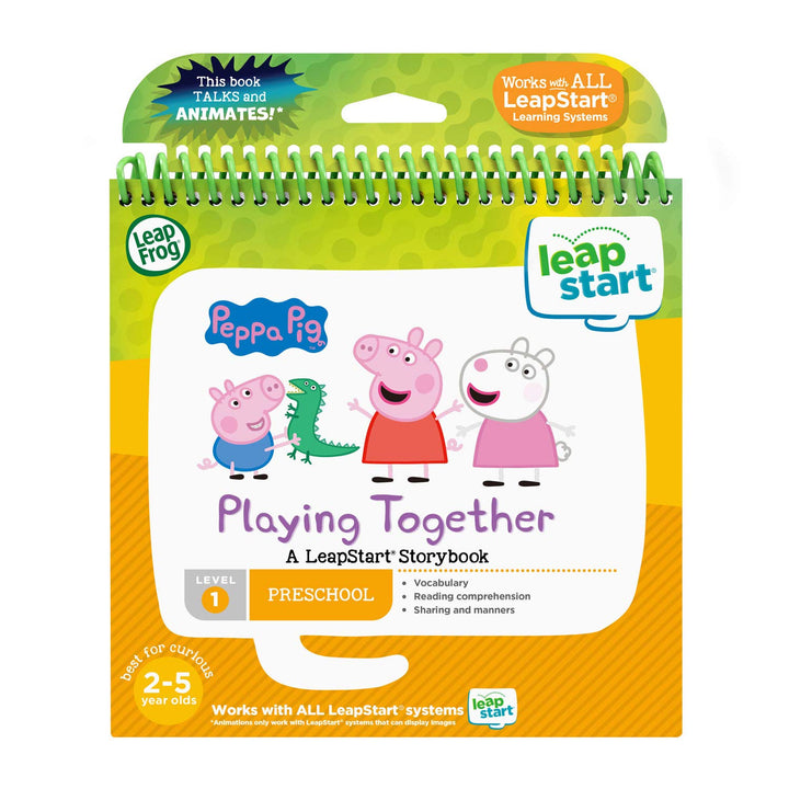 LeapFrog LeapStart 3D Peppa Pig Playing Together Storybook - English Edition, 3d Peppa Pig Playing T