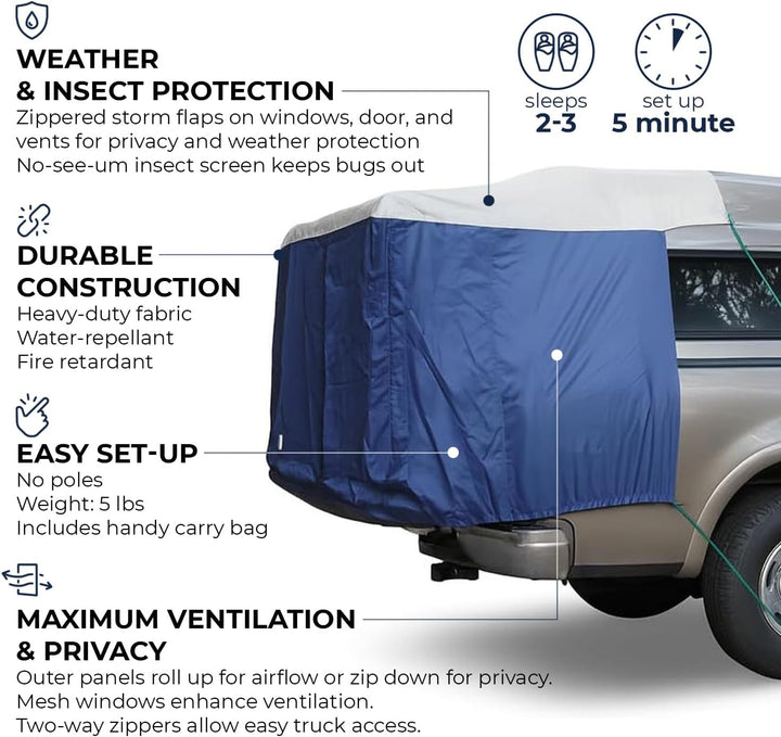 Dac Inc.-Vehicle Tents DAC Full - Size Truck Tent by