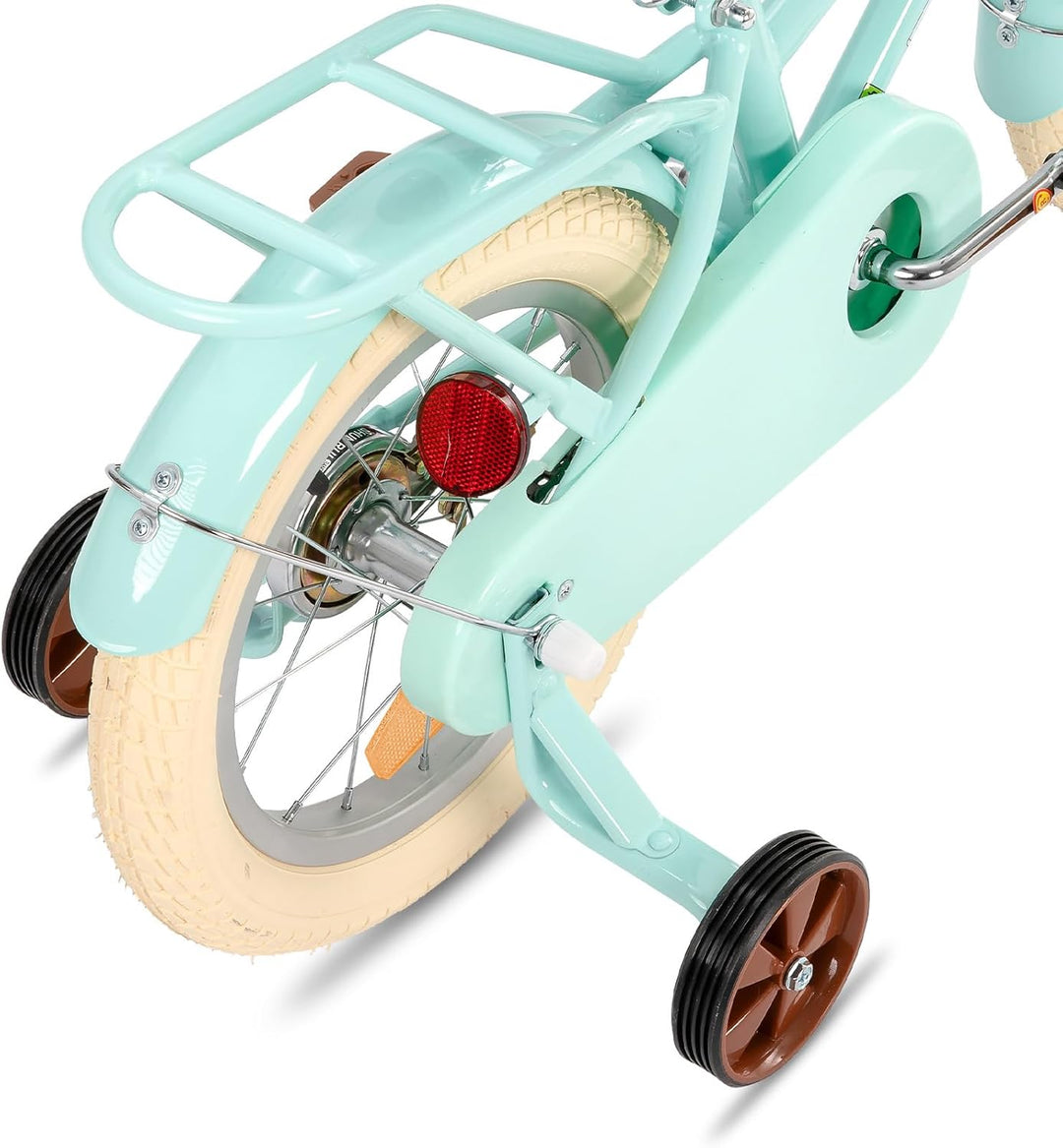 STITCH MANCHI 12/14/16/18 Zoll Kinderfahrrad mit Korb & Stabilisatoren für 2-9 Jahre alte Mädchen &