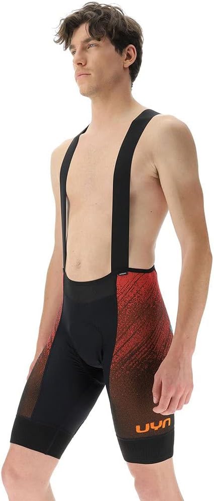 UYN Herren Shorts Shorts-o102006 M Black/Orange, M Black/Orange