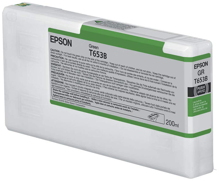 Epson C13T653B00 Print Cartridge, grün