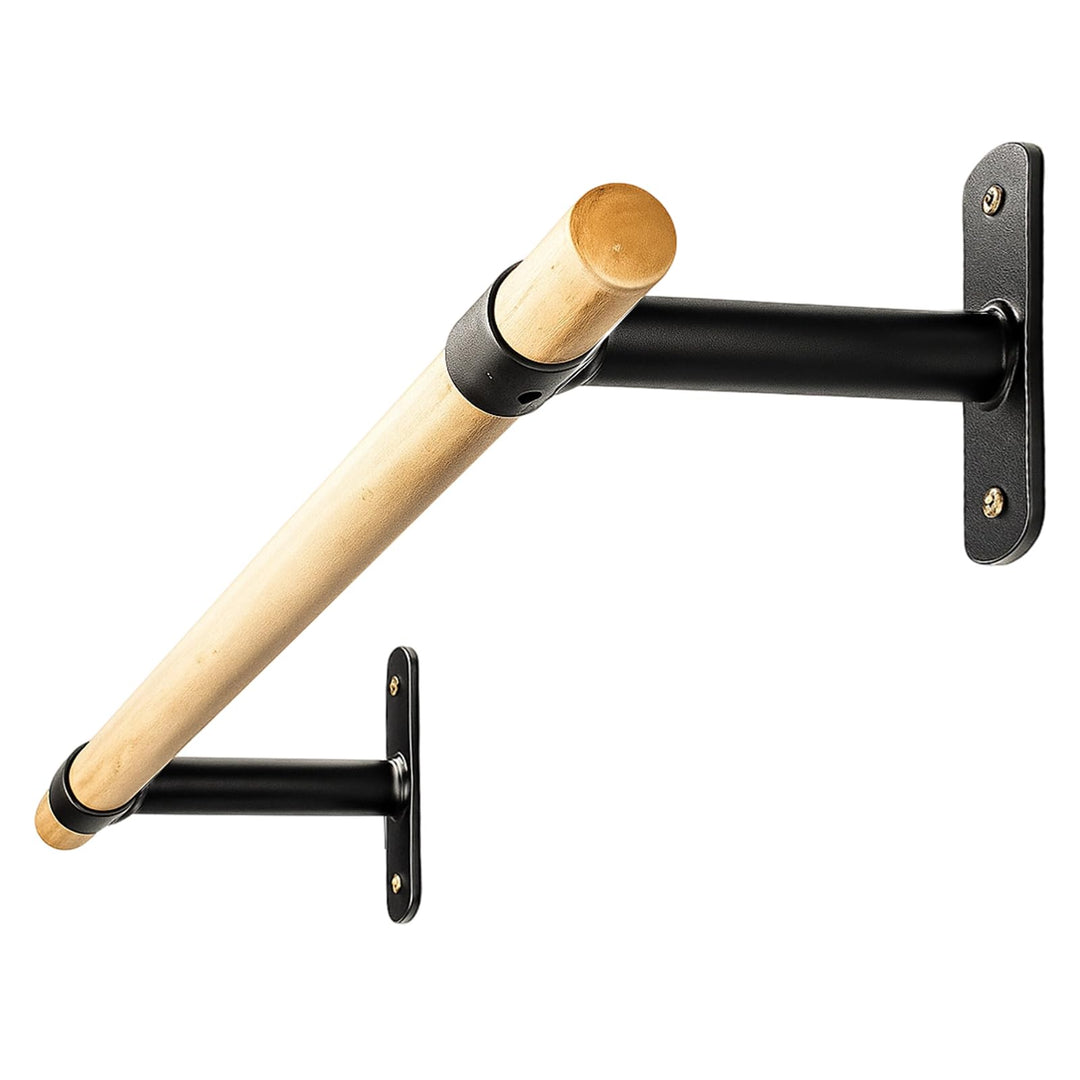 Klimmzugstange Wand, Holz Pull Up Bar, Fitness Krafttraining Klimmzug Stange für Erwachsene/Teenager