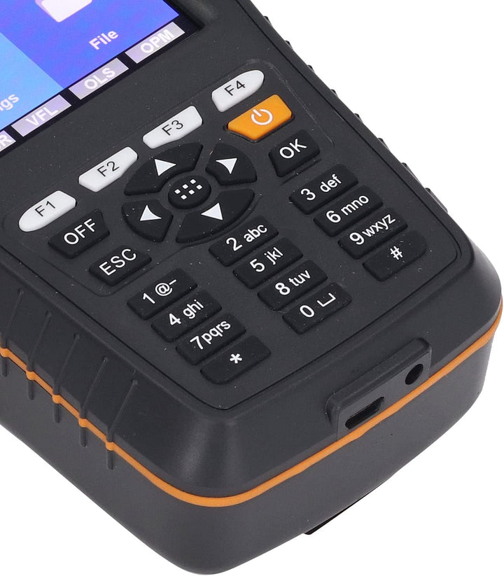 OTDR-Glasfasertester, Optisches 4-in-1-Time-Domain-Reflektometer Visueller Fehlerorter OTDR FTTH-Gla