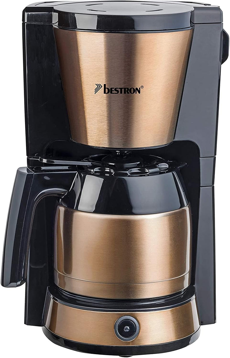 Bestron Kaffeemashine mit Kanne für 8 Tassen Kaffee + Bestron Wasserkocher (1,7 Liter) + Bestron Toa