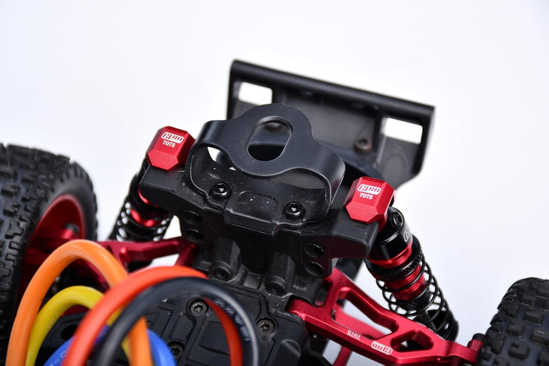 GPM Aluminium 7075 Alloy Front & Rear Shock Cap Protector for Arrma 1:14 Typhon GROM / 1:16 Mojave G