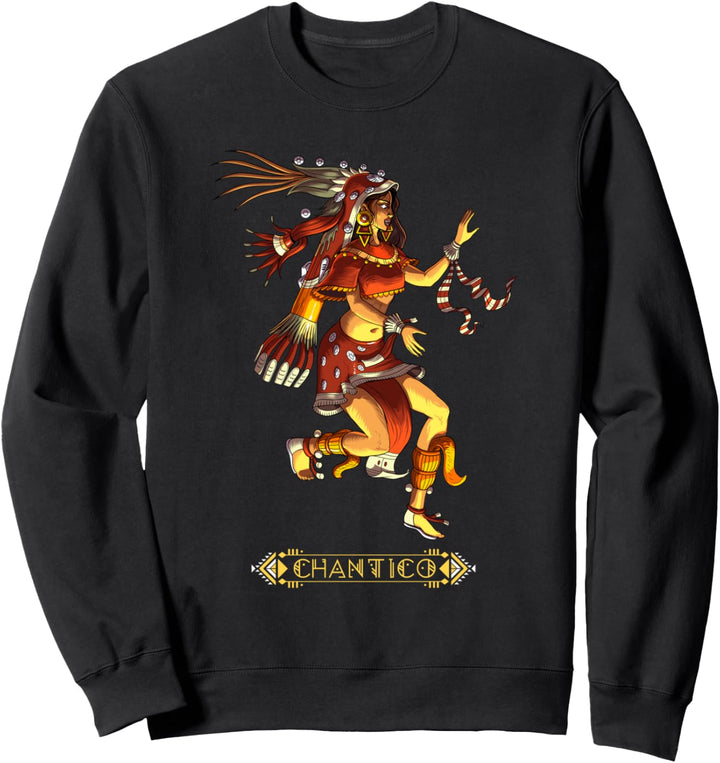 Chantico Aztekische Mythologie Göttin alte Maya Zivilisation Sweatshirt