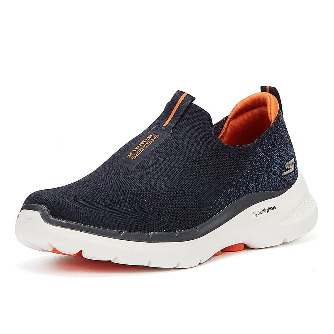 Skechers Herren Go Walk 6 Sneaker 39.5 EU Navy, 39.5 EU Navy