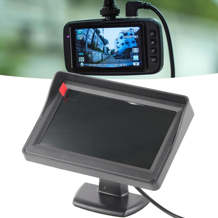 4.3 Zoll ABS Rückfahrkamera Anzeige, 16:9 TFT-Display Mit Sonnenblende, Monitor Rückfahrkamera Bidir
