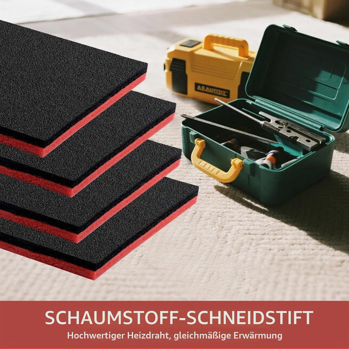 4 StüCk 40×30×2.5cm Schaumstoffeinlage Werkzeug,Precision Defined Werkzeugkisten-Schaumstoff,Multila