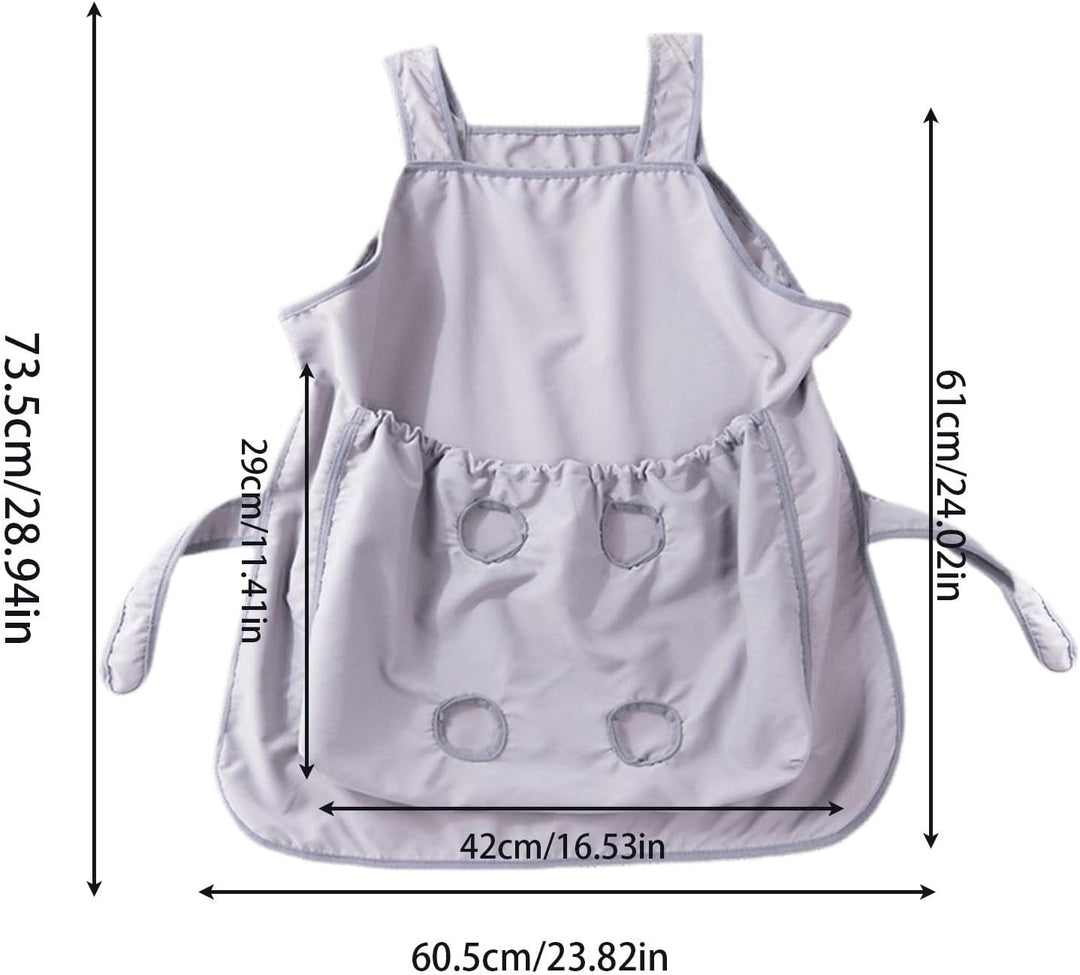 Cat Carrier Apron, Pet Carrying Bag, Adjustable Cat Sling Carrier, Chest Wrap Pet Carrier, Pet Sleep
