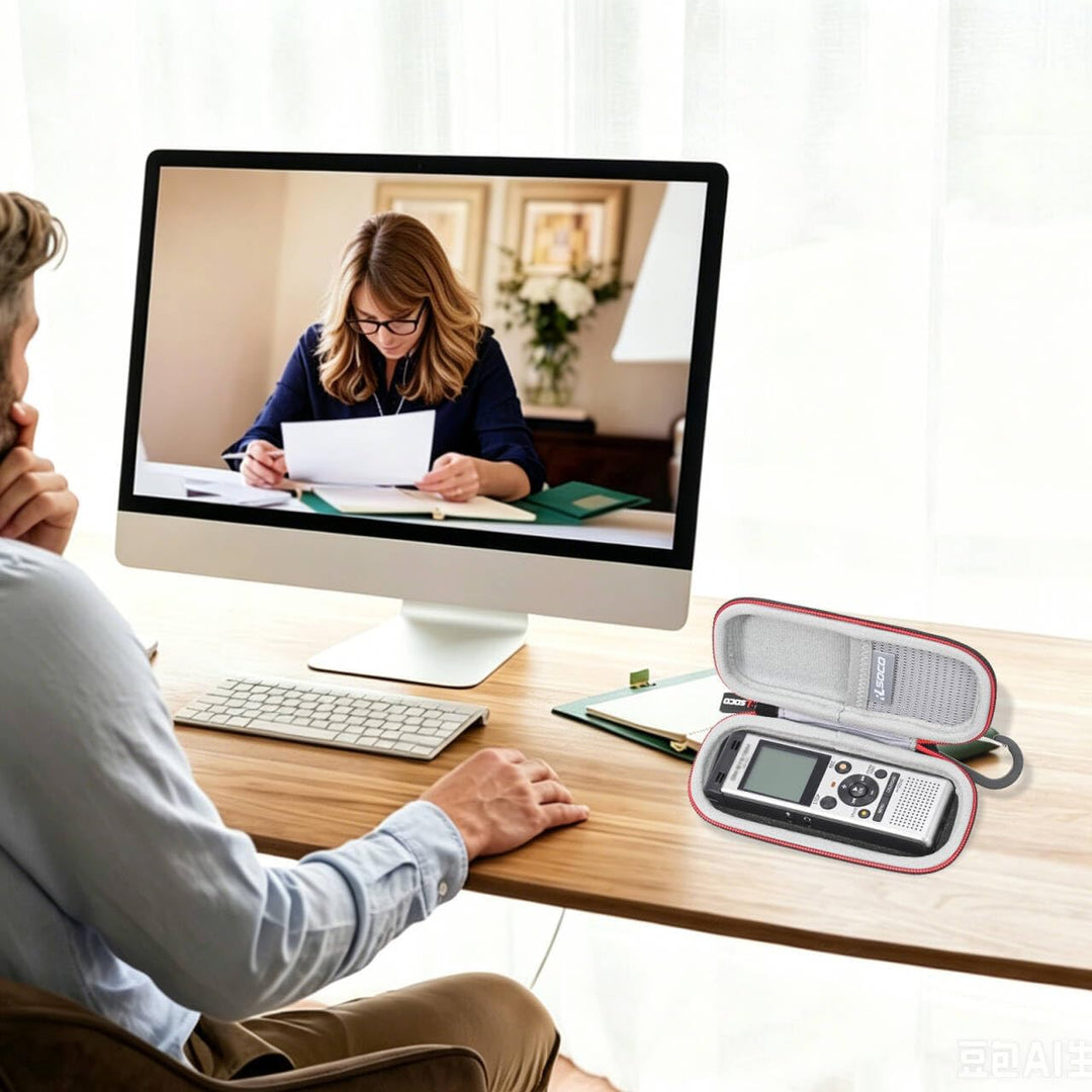 RLSOCO Tasche für OM System LS-P5/LS-P4 Hi-Res Audiorekorder & für Olympus OM System WS-883/WS-882/V