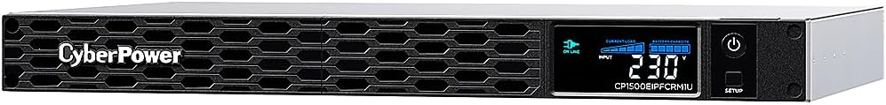 CyberPower Line-Interactive USV CP1500EIPFCRM1U 1500VA/900W, 1HE VA 1500 / 900 Watt, VA 1500 / 900 W