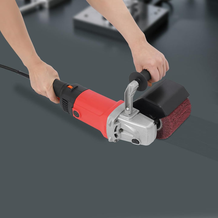 1580W Holz-Satiniermaschine, Bürstenschleifer, Elektrische Holz-Polierschleifmaschine mit Verstellba