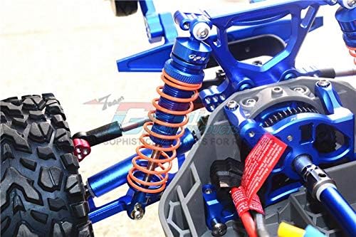 GPM for Traxxas Rustler 4X4 VXL (67076-4) / Hoss 4X4 VXL (90076-4) Aluminum Rear Adjustable Shocks 1