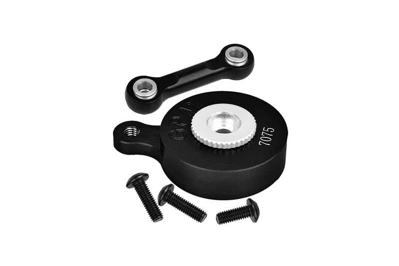 GPM Aluminum 7075 Direct Mount Servo Saver (25T Spline) with Fix Link for Arrma 1:10 VORTEKS/SENTON/