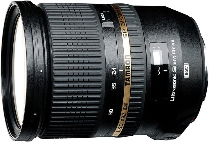 Tamron 24-70mm F/2,8 Weitwinkelobjektiv mit USD-Motor und Spritzwasserschutz für Sony schwarz, für S