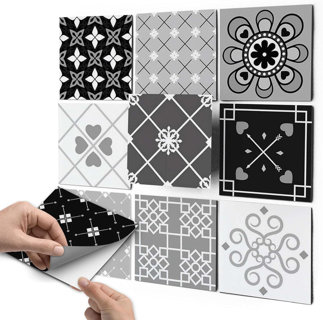 CREATISTO Mosaik Klebefliesen Stickerfliesen Fliesenfolie - Aufkleber Folie für Fliesen I Stickerfli