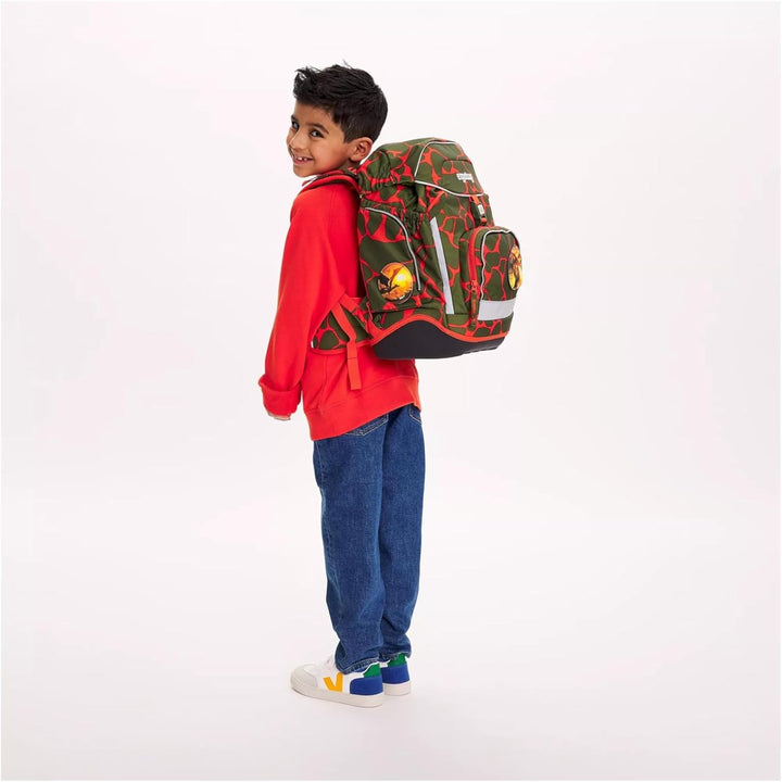 ergobag Pack Set ergonomischer Schulrucksack flexibel 6-teilig Set 1. Klasse Grundschule für Mädchen