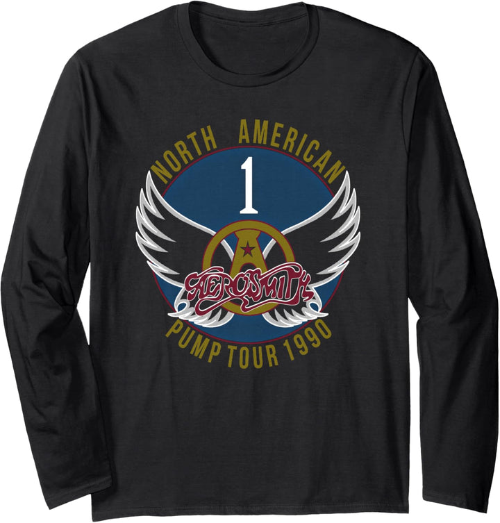 Aerosmith - Pumptour 1990 Langarmshirt
